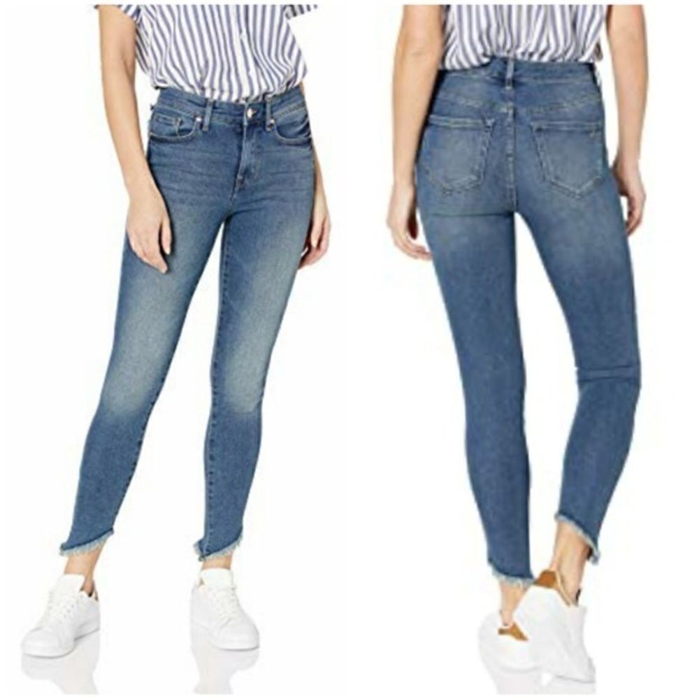 WILLIAM RAST SCULPTED HIGH RISE SKINNY JEANS 27